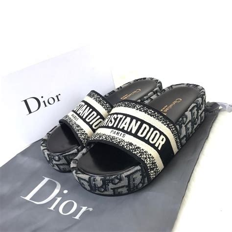 dior extreme shoes|Dior wedge slide sandals.